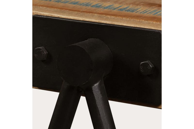 Sidebord heltre gjennvunnet teak - Brun - Lampebord & sidebord - Brettbord og småbord