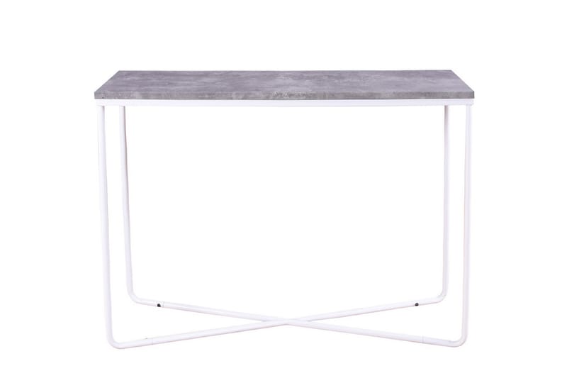 Sidebord Idore - Hvit|Grå - Lampebord & sidebord - Brettbord og småbord