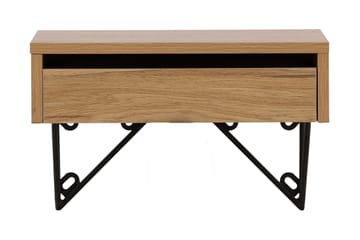 Sidebord Memphisa 41 cm - Eik - Møbler - Bord - Avlastningsbord & sidobord - Brettbord og småbord