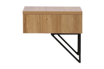 Sidebord Memphisa 41 cm - Eik - Møbler - Bord - Avlastningsbord & sidobord - Brettbord og småbord