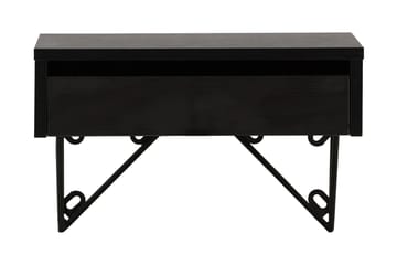 Sidebord Memphisa 41 cm - Svart - Møbler - Bord - Avlastningsbord & sidobord - Brettbord og småbord