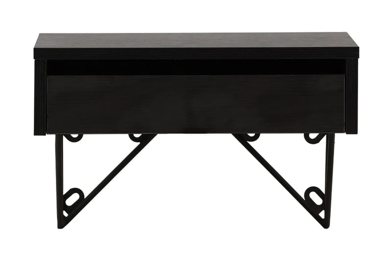 Sidebord Memphisa 41 cm - Svart - Møbler - Bord - Avlastningsbord & sidobord - Brettbord og småbord