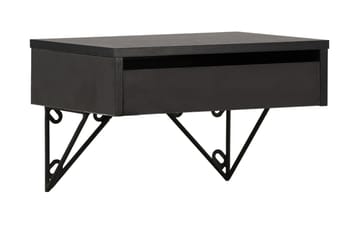Sidebord Memphisa 41 cm - Svart - Møbler - Bord - Avlastningsbord & sidobord - Brettbord og småbord