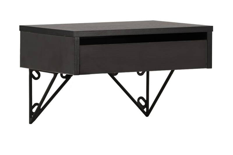 Sidebord Memphisa 41 cm - Svart - Møbler - Bord - Avlastningsbord & sidobord - Brettbord og småbord