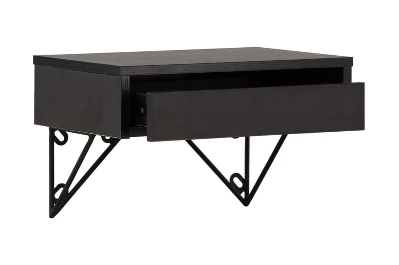 Sidebord Memphisa 41 cm - Svart - Møbler - Bord - Avlastningsbord & sidobord - Brettbord og småbord