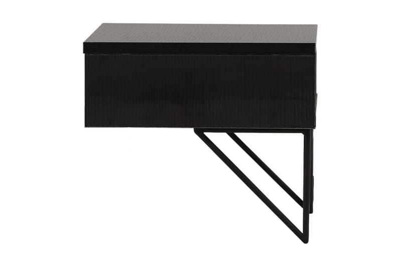 Sidebord Memphisa 41 cm - Svart - Møbler - Bord - Avlastningsbord & sidobord - Brettbord og småbord