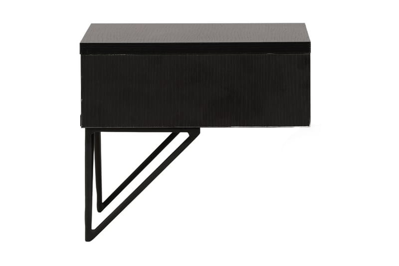 Sidebord Memphisa 41 cm - Svart - Møbler - Bord - Avlastningsbord & sidobord - Brettbord og småbord