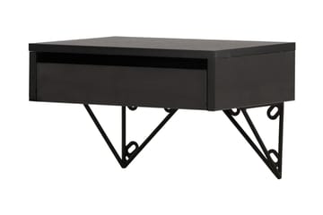 Sidebord Memphisa 41 cm - Svart - Møbler - Bord - Avlastningsbord & sidobord - Brettbord og småbord