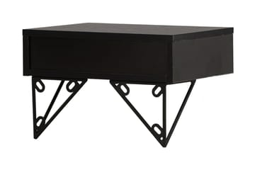 Sidebord Memphisa 41 cm - Svart - Møbler - Bord - Avlastningsbord & sidobord - Brettbord og småbord