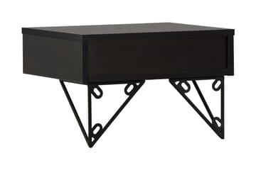 Sidebord Memphisa 41 cm - Svart - Møbler - Bord - Avlastningsbord & sidobord - Brettbord og småbord