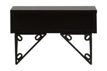 Sidebord Memphisa 41 cm - Svart - Møbler - Bord - Avlastningsbord & sidobord - Brettbord og småbord