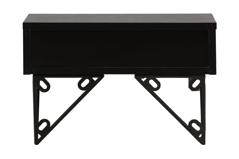 Sidebord Memphisa 41 cm - Svart - Møbler - Bord - Avlastningsbord & sidobord - Brettbord og småbord