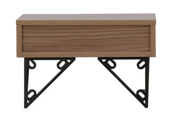 Sidebord Memphisa 41 cm - Valnøtt - Møbler - Bord - Avlastningsbord & sidobord - Brettbord og småbord