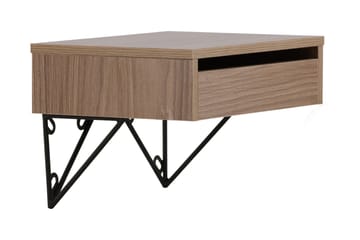 Sidebord Memphisa 41 cm - Valnøtt - Møbler - Bord - Avlastningsbord & sidobord - Brettbord og småbord