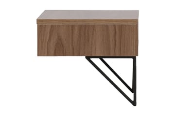 Sidebord Memphisa 41 cm - Valnøtt - Møbler - Bord - Avlastningsbord & sidobord - Brettbord og småbord