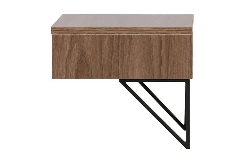 Sidebord Memphisa 41 cm - Valnøtt - Møbler - Bord - Avlastningsbord & sidobord - Brettbord og småbord
