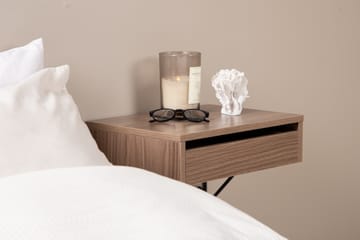 Sidebord Memphisa 41 cm - Valnøtt - Møbler - Bord - Avlastningsbord & sidobord - Brettbord og småbord