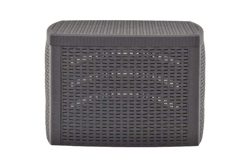 Sidebord mocca 54x54x36,5 cm plast - Brettbord og småbord - Lampebord & sidebord