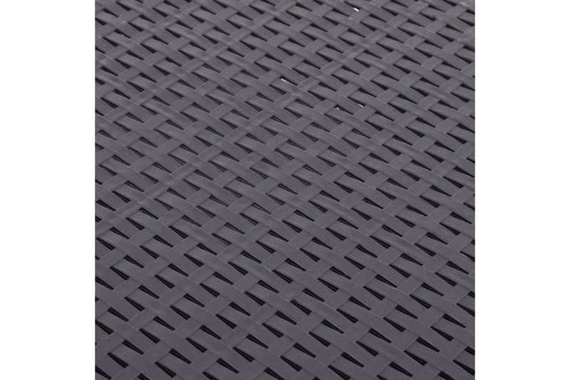 Sidebord mocca 54x54x36,5 cm plast - Brettbord og småbord - Lampebord & sidebord