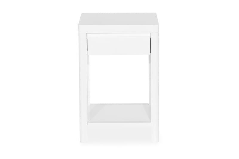 Sidebord Reno 40 cm - Hvit - Brettbord og småbord - Lampebord & sidebord