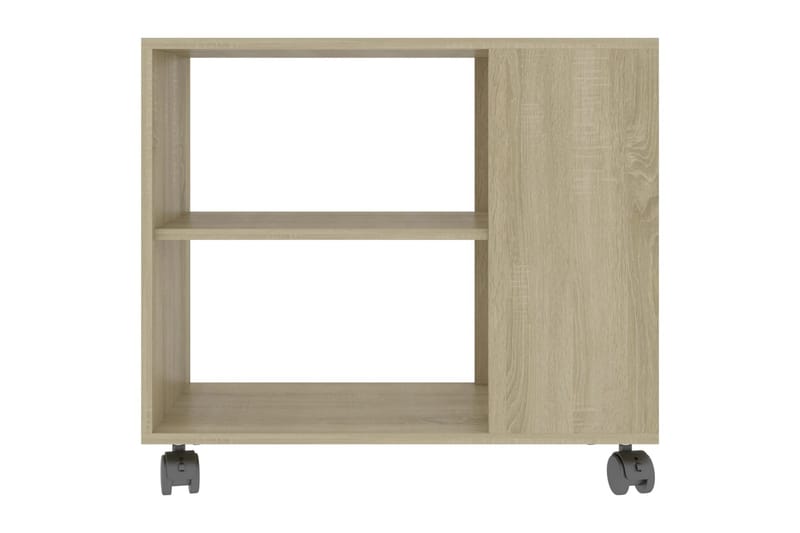 Sidebord sonoma eik 70x35x55 cm sponplate - Brun - Brettbord og småbord - Lampebord & sidebord