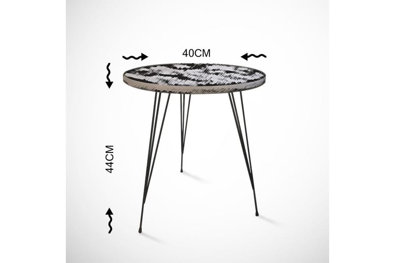 Sidebord Ubbeboda 40 cm - Brun - Møbler - Bord - Avlastningsbord & sidobord - Brettbord og småbord