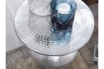 Sidobord & lampbord Wohnling Silver - Møbler - Bord - Avlastningsbord & sidobord - Brettbord og småbord