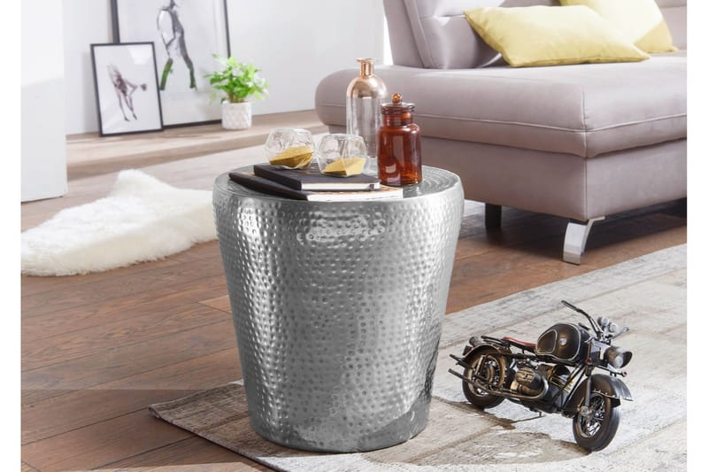 Sidobord & lampbord Wohnling Silver - Møbler - Bord - Avlastningsbord & sidobord - Brettbord og småbord