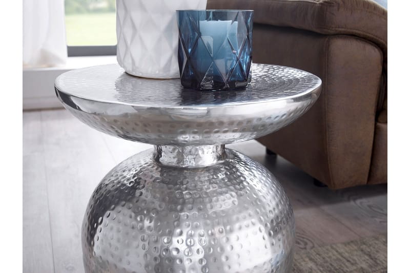 Sidobord & lampbord Wohnling Silver - Møbler - Bord - Avlastningsbord & sidobord - Brettbord og småbord