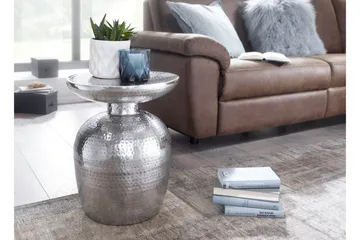 Sidobord & lampbord Wohnling Silver - Møbler - Bord - Avlastningsbord & sidobord - Brettbord og småbord
