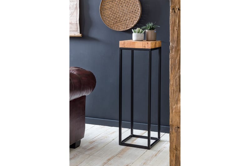 Sidobord & lampbord Wohnling Trä, Natur - Møbler - Bord - Avlastningsbord & sidobord - Brettbord og småbord