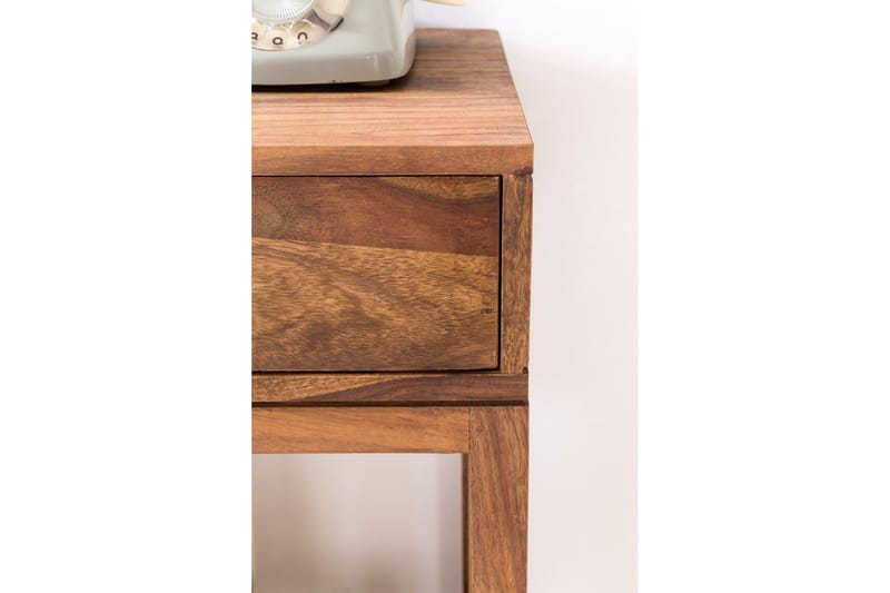 Sidobord & lampbord Wohnling Trä, Natur - Møbler - Bord - Avlastningsbord & sidobord - Brettbord og småbord