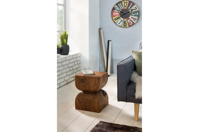 Sidobord & lampbord Wohnling Trä, Natur - Møbler - Bord - Avlastningsbord & sidobord - Brettbord og småbord