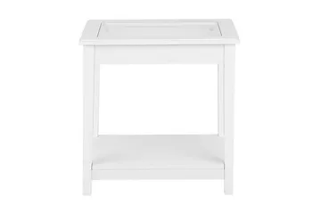 Sidobord Vit - Møbler - Bord - Avlastningsbord & sidobord - Brettbord og småbord