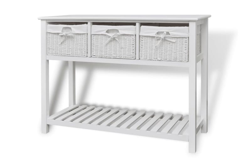 Skjenk hvit - Hvit - Lampebord & sidebord - Brettbord og småbord