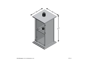 Wardyn Avlastningsbord 30 cm - Møbler - Bord - Avlastningsbord & sidobord - Brettbord og småbord