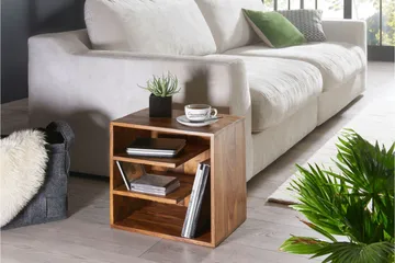 Wetzel Avlastningsbord 43 cm - Brun - Møbler - Bord - Avlastningsbord & sidobord - Brettbord og småbord