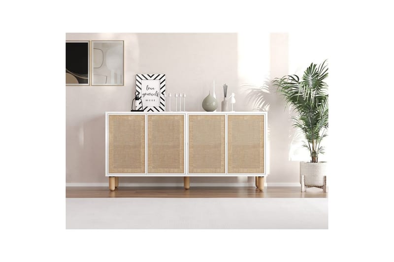 Breya Konsollbord 150 cm - Hvit - Møbler - Bord - Avlastningsbord & sidobord - Konsollbord & gangbord