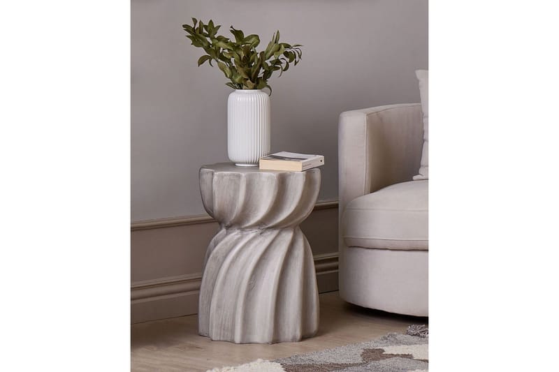 Brigge Sidebord 35 cm - Grå - Møbler - Bord - Avlastningsbord & sidobord - Lampebord & sidebord