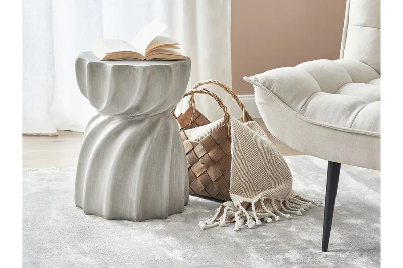 Brigge Sidebord 35 cm - Grå - Møbler - Bord - Avlastningsbord & sidobord - Lampebord & sidebord