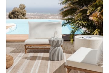 Brigge Sidebord 35 cm - Grå - Møbler - Bord - Avlastningsbord & sidobord - Lampebord & sidebord