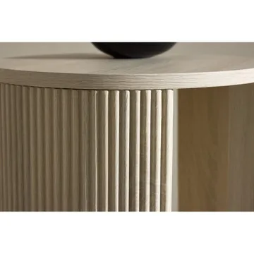 Bristol Sidebord 40 cm - Whitewash - Møbler - Bord - Avlastningsbord & sidobord - Lampebord & sidebord