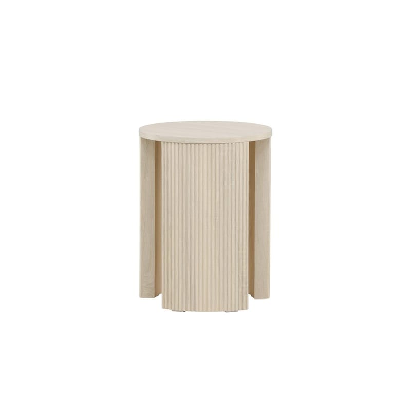 Bristol Sidebord 40 cm - Whitewash - Møbler - Bord - Avlastningsbord & sidobord - Lampebord & sidebord