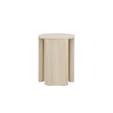 Bristol Sidebord 40 cm - Whitewash - Møbler - Bord - Avlastningsbord & sidobord - Lampebord & sidebord