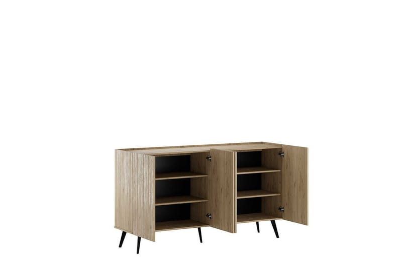 Bulskoll Konsollbord 180 cm - Mellomfarget tre - Møbler - Bord - Avlastningsbord & sidobord - Konsollbord & gangbord
