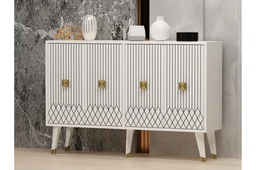Carbin Konsollbord 120 cm - Hvit - Oppbevaring - Oppbevaringsmøbler - Sideboard & skjenk