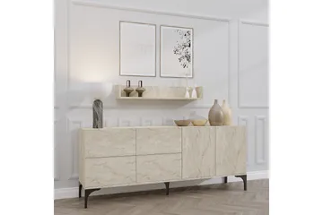 Cerreta Konsollbord 180 cm - Beige - Møbler - Bord - Avlastningsbord & sidobord - Konsollbord & gangbord