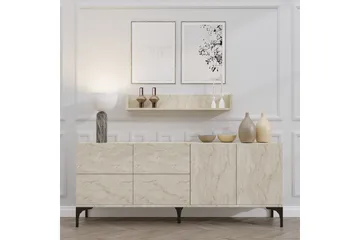 Cerreta Konsollbord 180 cm - Beige - Møbler - Bord - Avlastningsbord & sidobord - Konsollbord & gangbord