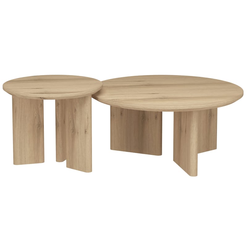 Chatham sidebord rundt 50 cm - Eik - Møbler - Bord - Avlastningsbord & sidobord - Brettbord og småbord
