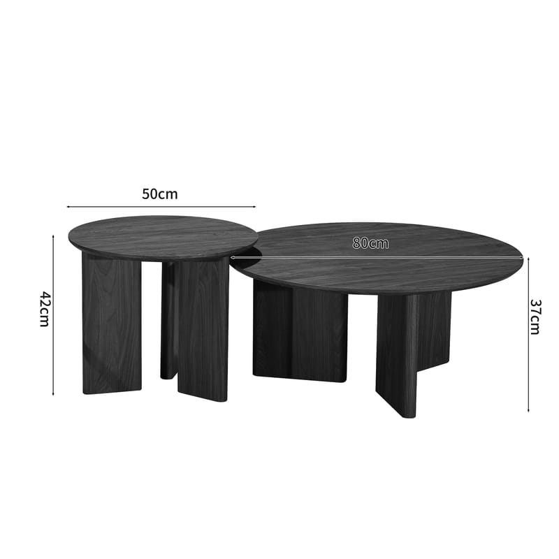 Chatham sidebord rundt 50 cm - Eik - Møbler - Bord - Avlastningsbord & sidobord - Brettbord og småbord